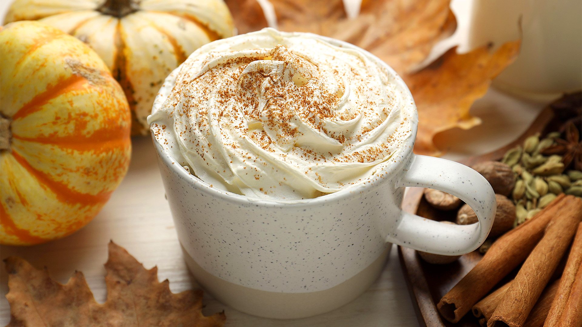 Pumpkin spice drink featured in the BBC Travel article